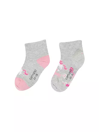 CAMANO | Mädchen Socken 2er Pkg fog melange | 